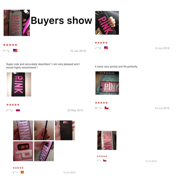 1 LEFT! IPHONE X PINK(Victoria secret) CASE - Picture 7 of 8